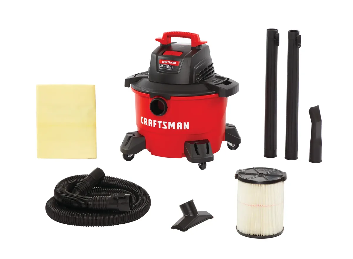 Craftsman 6 Gallon 3.5 Peak HP Wet/Dry Vac