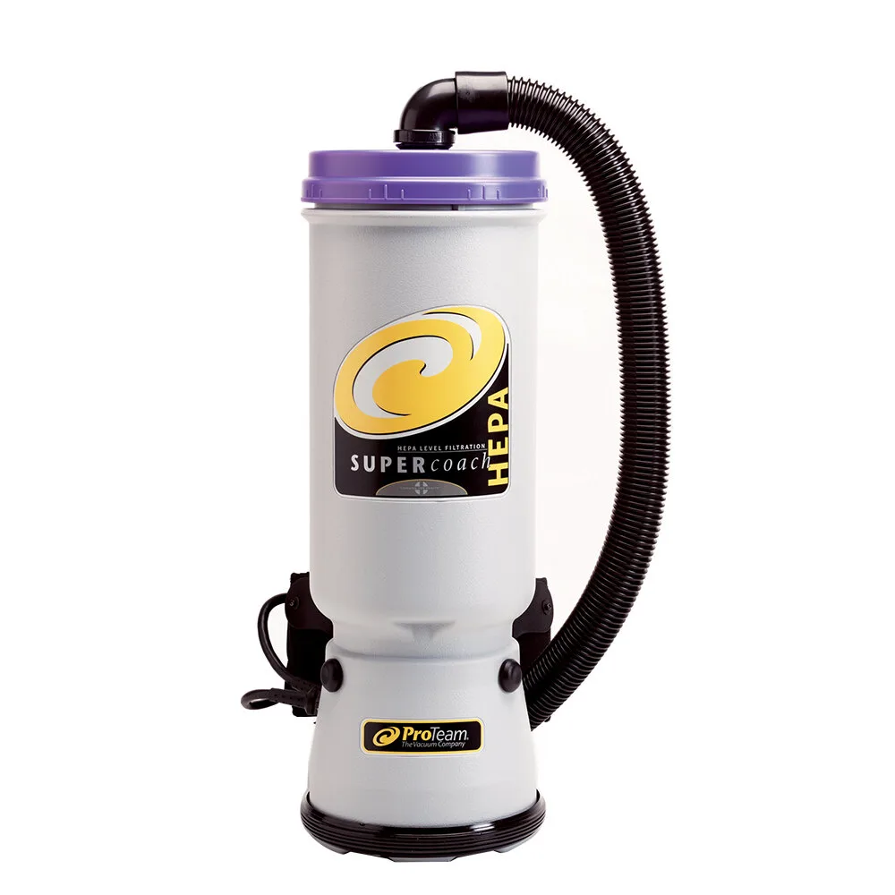 ProTeam Super CoachVac HEPA Backpack Vacuum