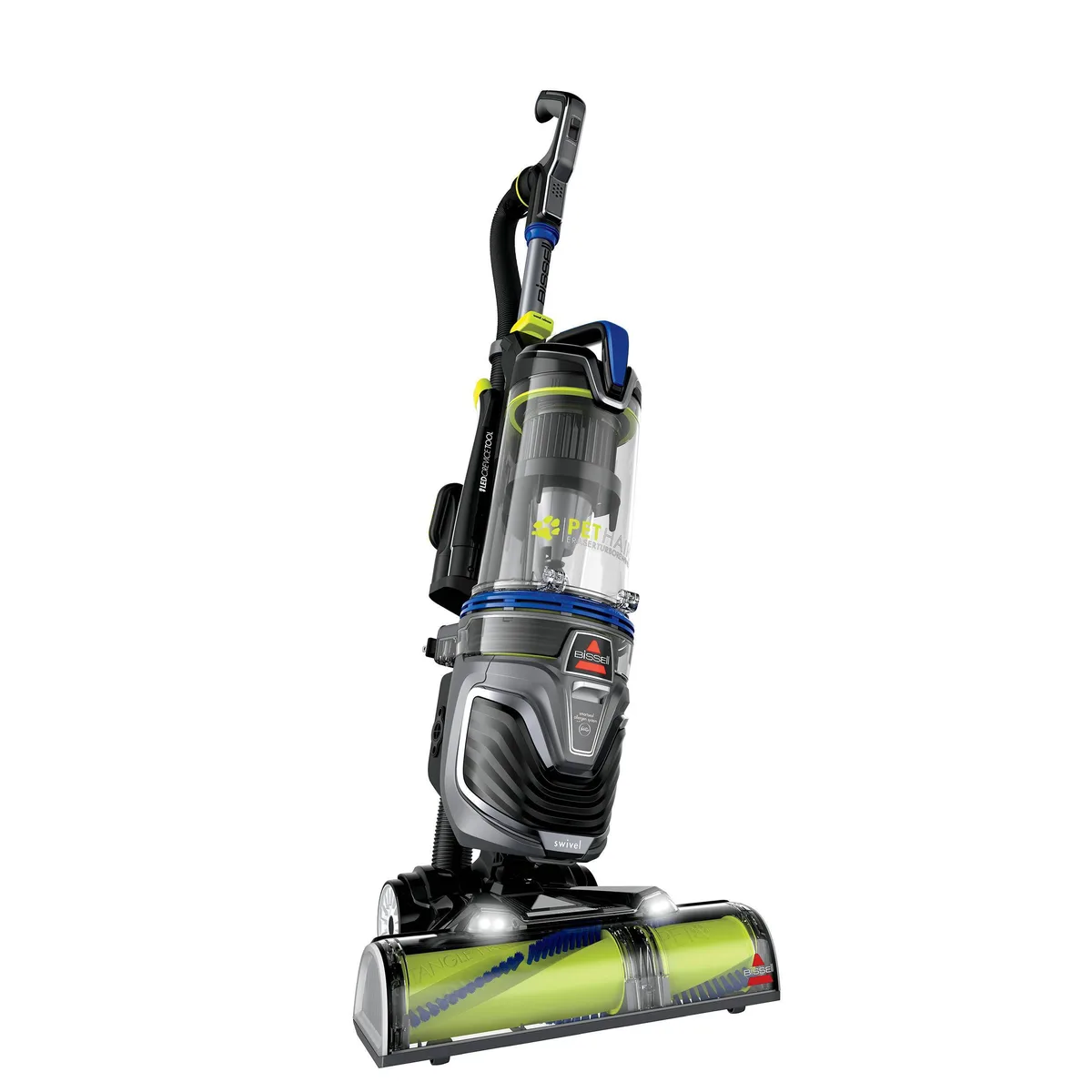 Bissell Pet Hair Eraser Turbo Rewind Upright Vacuum
