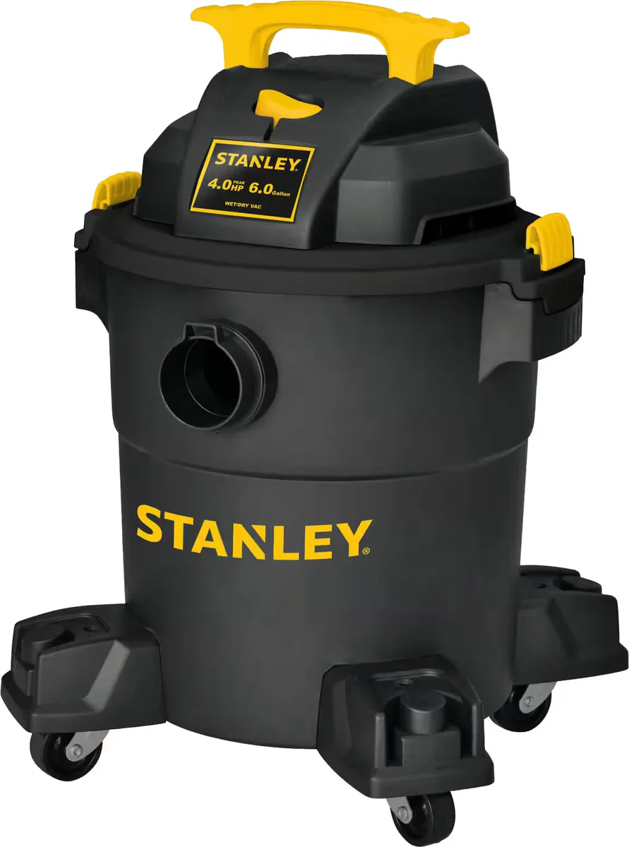 Stanley 6 Gallon 4 MAX HP Pro Wet/Dry Vacuum